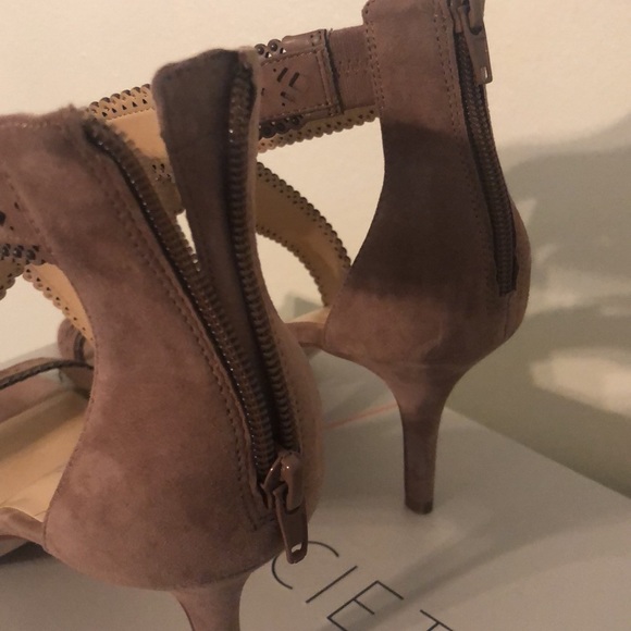 NWT Sole Society Mauve Venus High Heel Sandals size 10 M - Picture 7 of 11